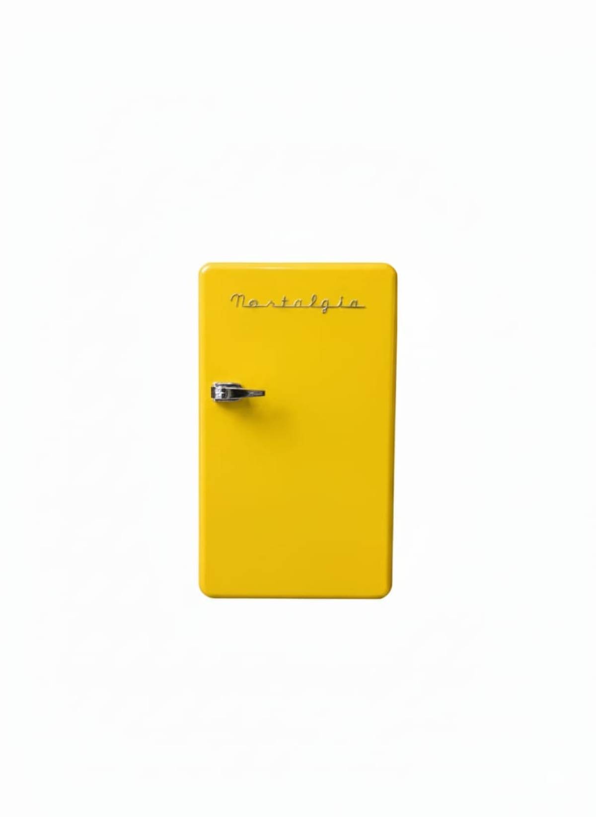 Nostalgia 90 L Retro Fridge, Single Door, Yellow
