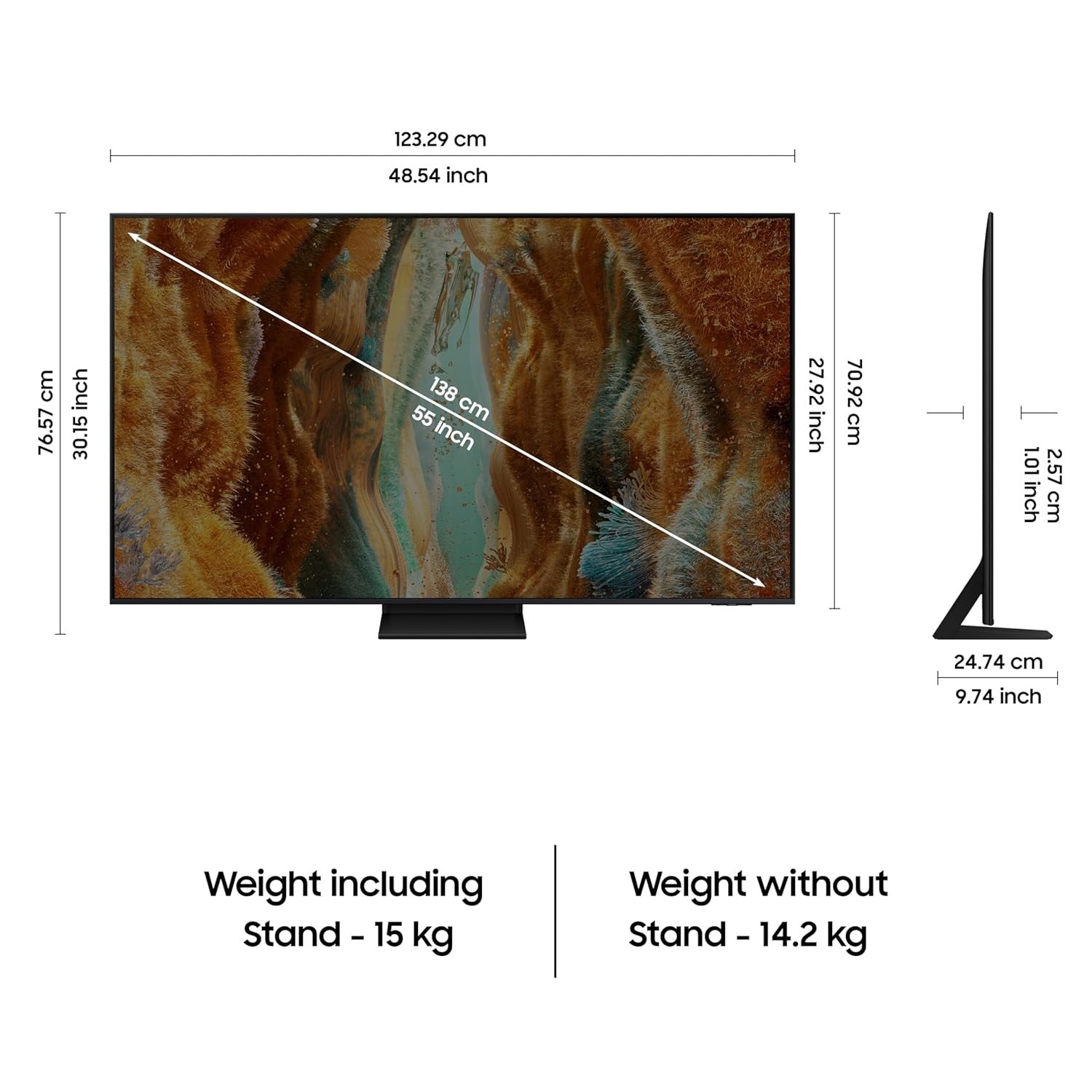 Samsung 55" Neo Qled 4K Vision AI Smart TV