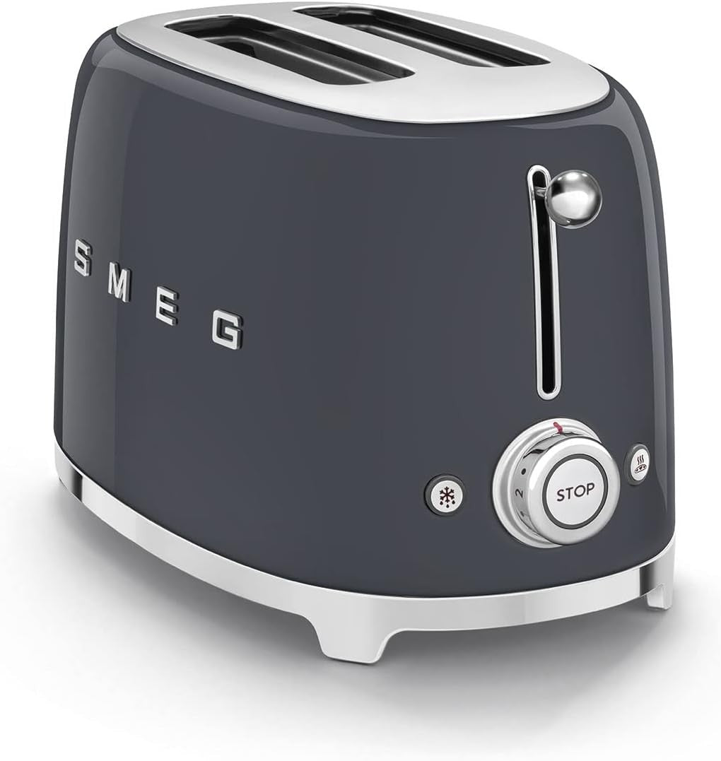 Smeg 50's Style Retro Aesthetic 2 Slice Toaster