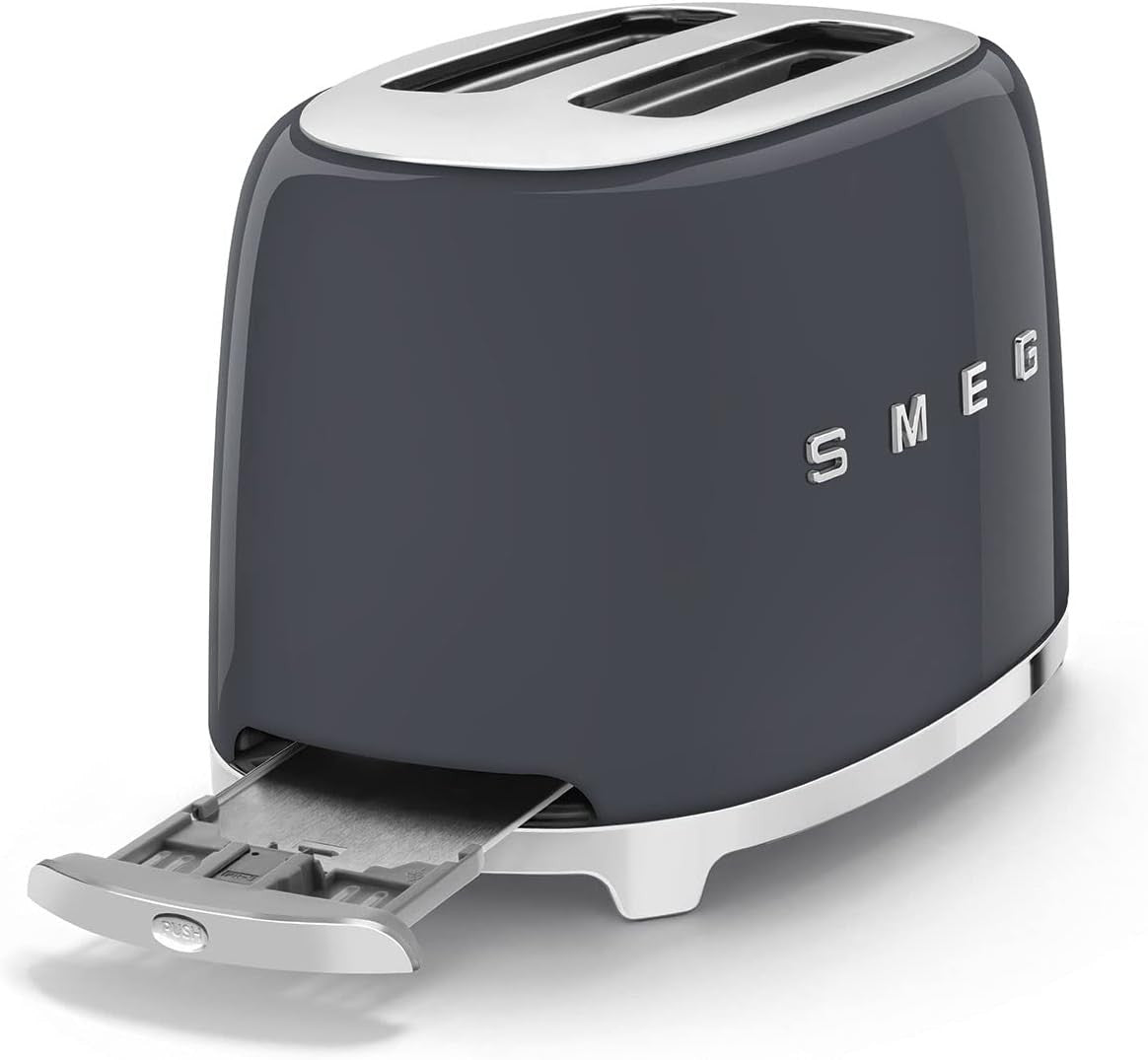 Smeg 50's Style Retro Aesthetic 2 Slice Toaster