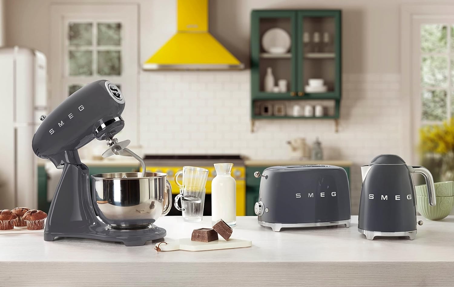Smeg 50's Style Retro Aesthetic 2 Slice Toaster