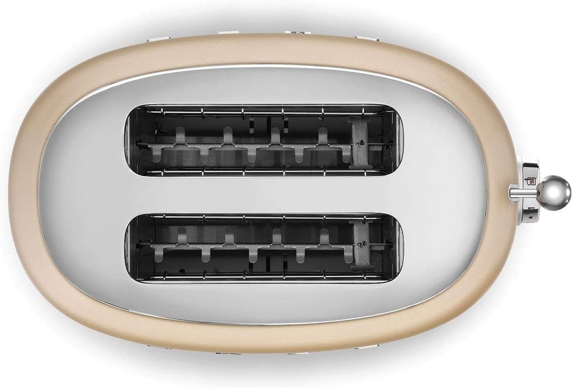 Smeg 50's Style Retro Aesthetic 2 Slice Toaster
