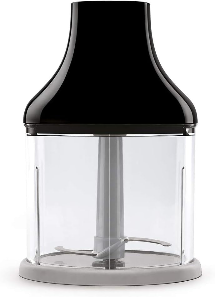 Smeg 700 Watts Hand Blender, Turbo Function & Flow blend Cutting System, Black