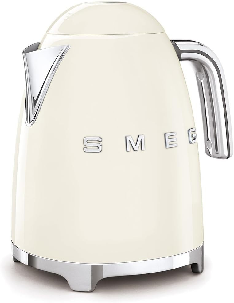 Smeg 1.7 L Retro Style Kettle, Cream
