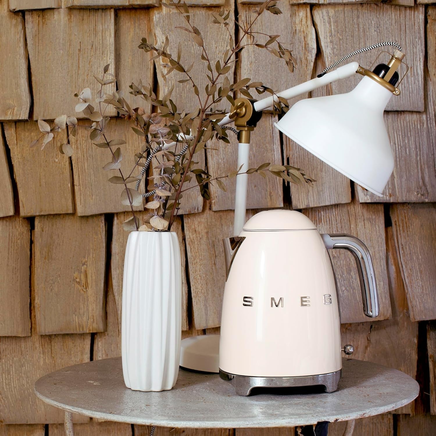 Smeg 1.7 L Retro Style Kettle, Cream