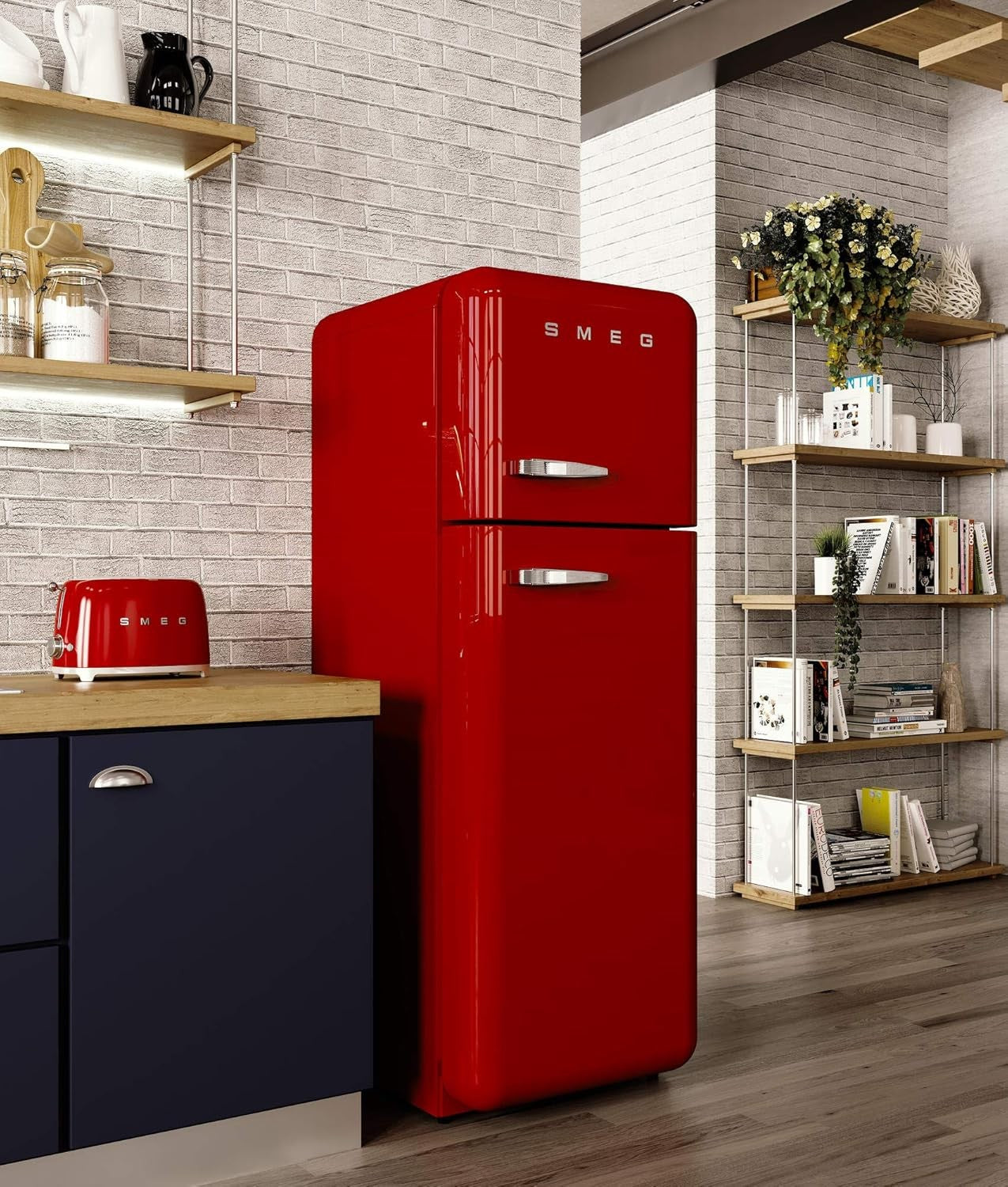 Smeg 50's Style Retro Aesthetic 2 Slice Toaster