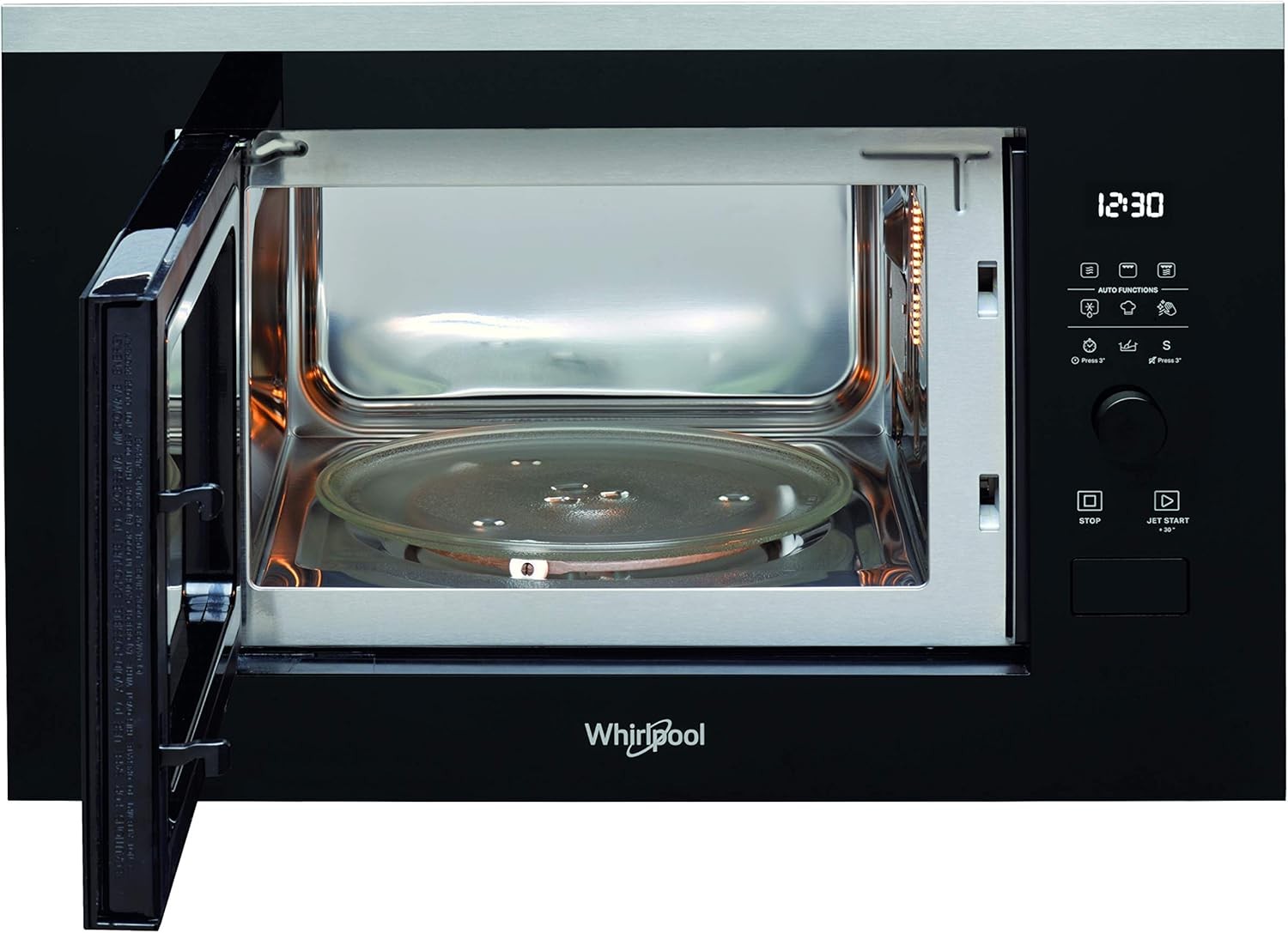 Whirlpool Built-In Microwave Oven, 900 Watts, 25 L, Black
