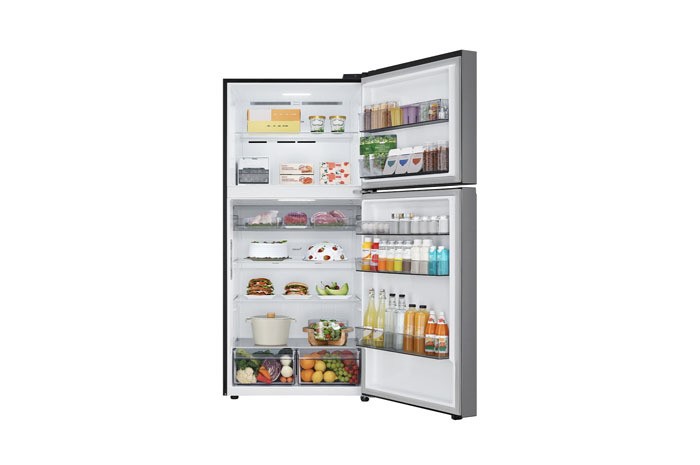LG, Top Mount Refrigerator, 29 Cubic Feet, Inox
