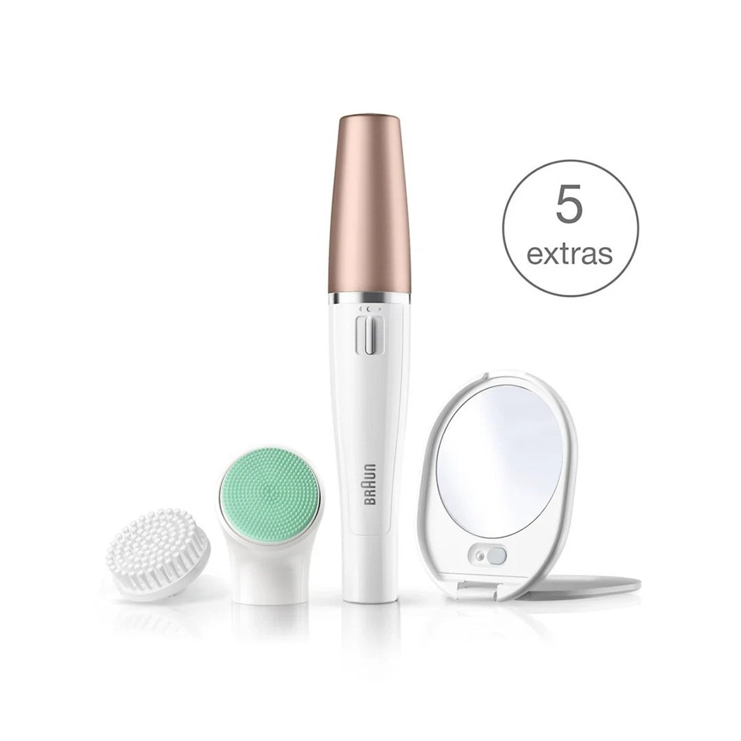 Braun FaceSpa Epilator & Cleansing Brush System