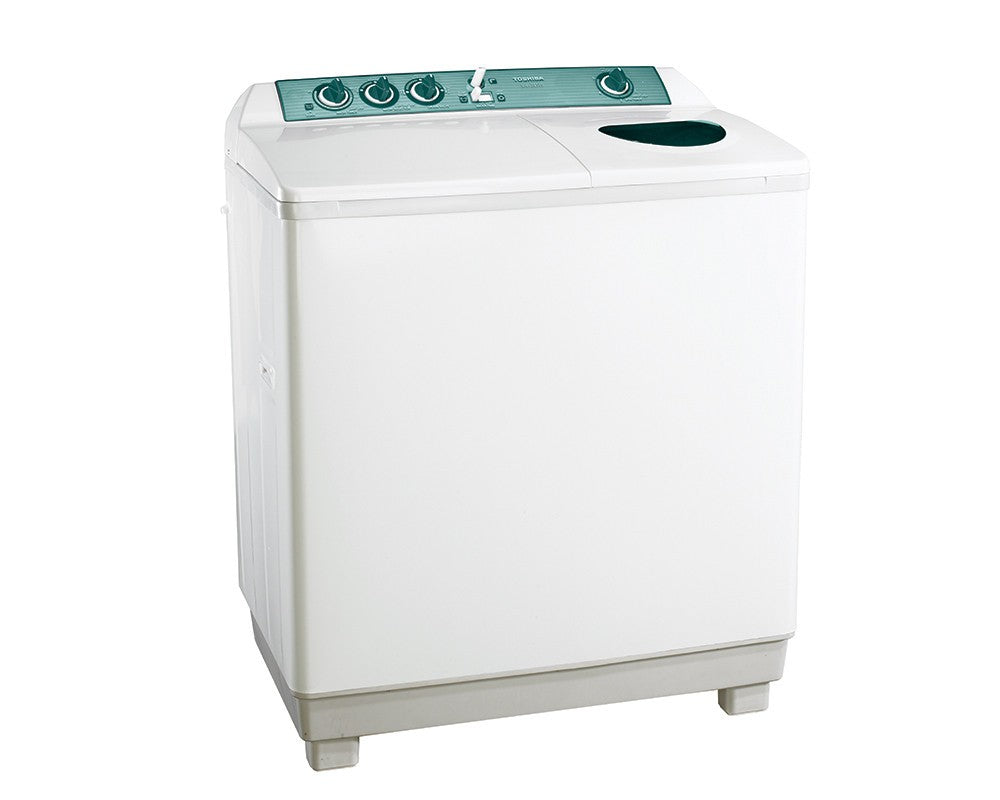 Toshiba, Washing Machine, Half Automatic, 12 KG, White