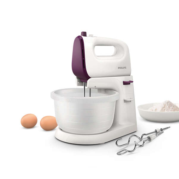 Philips, Viva Collection Mixer, 450 Watts, White