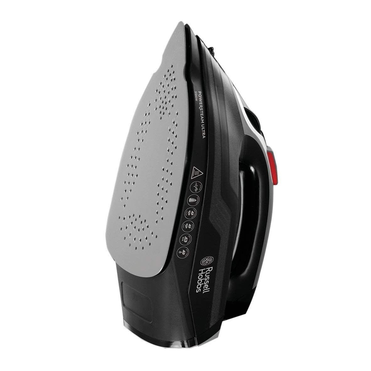 Russell Hobbs, Power Ultra Steam Iron, 3100 Watts, Black & Grey