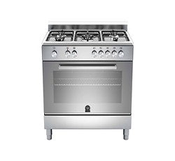 La Germania, Gas Oven, 5 Burners, 90 CM, White