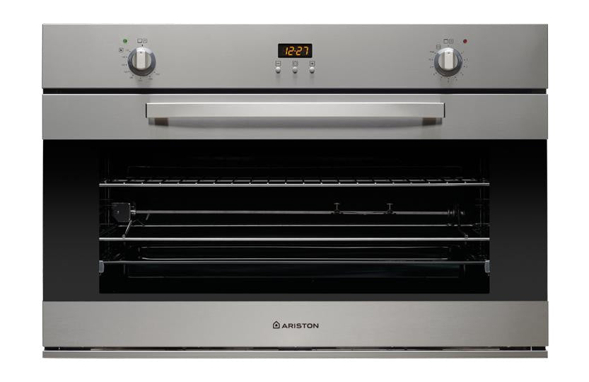 Ariston, Built In Oven, Gas / Electric, 91 L, Stainless Steel