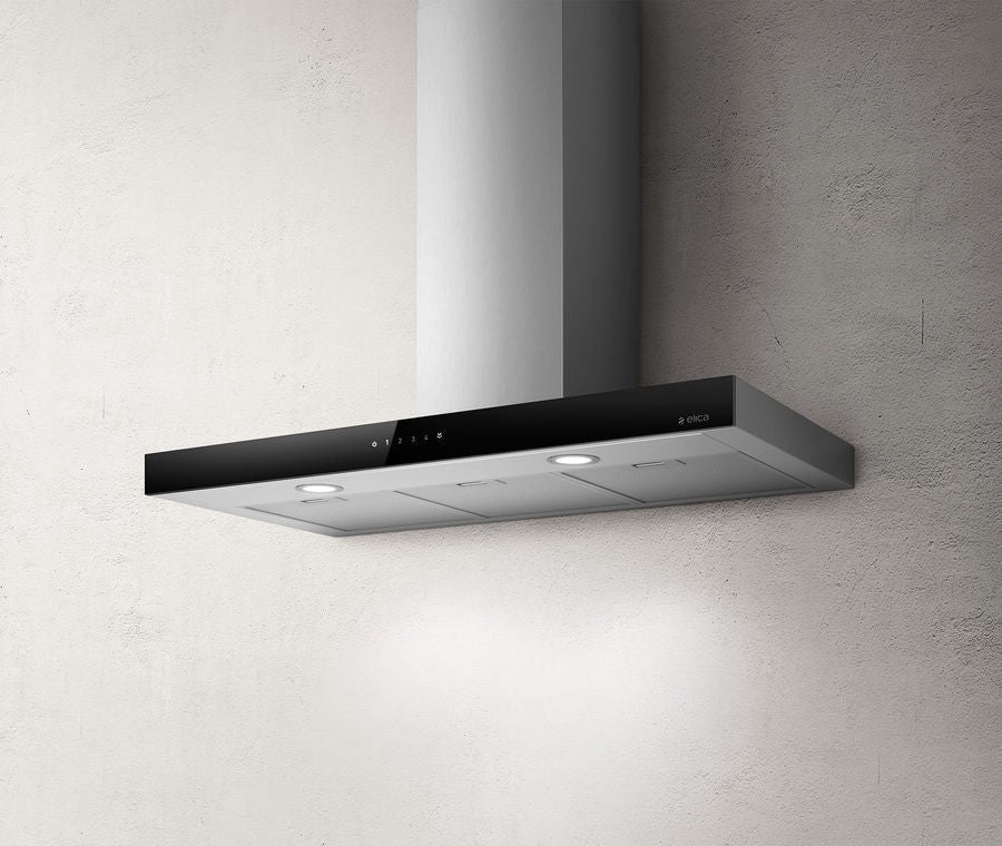 Elica, Chimney Hood, 90 CM, Stainless Steel And Glass