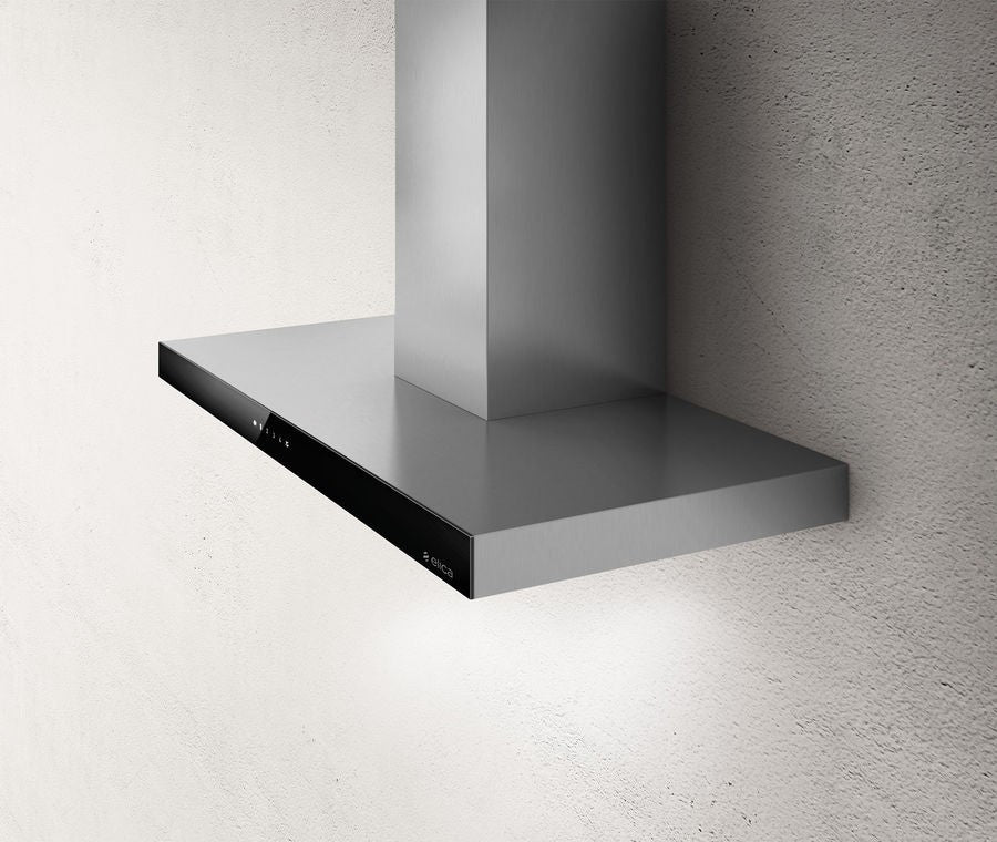 Elica, Chimney Hood, 90 CM, Stainless Steel And Glass