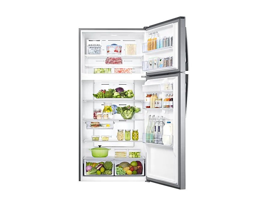 Samsung, Top Mount Refrigerator, 28 Cubic Feet, Inox