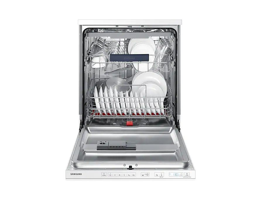 Samsung, Dishwasher, 6 Programs, White