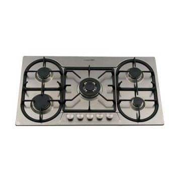 La Germania, Built-In Gas Hob, 75 CM, 5 Burners, Stainless Steel