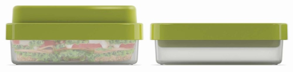 Joseph Joseph, 2 In 1 lunch Box, Green