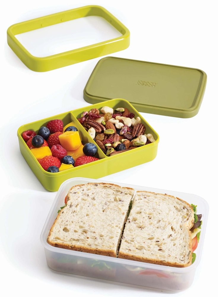 Joseph Joseph, 2 In 1 lunch Box, Green