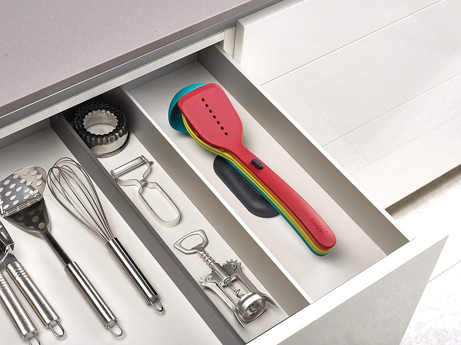Joseph Joesph, Nest Utensils Store, 5 Pieces, Multi-Color