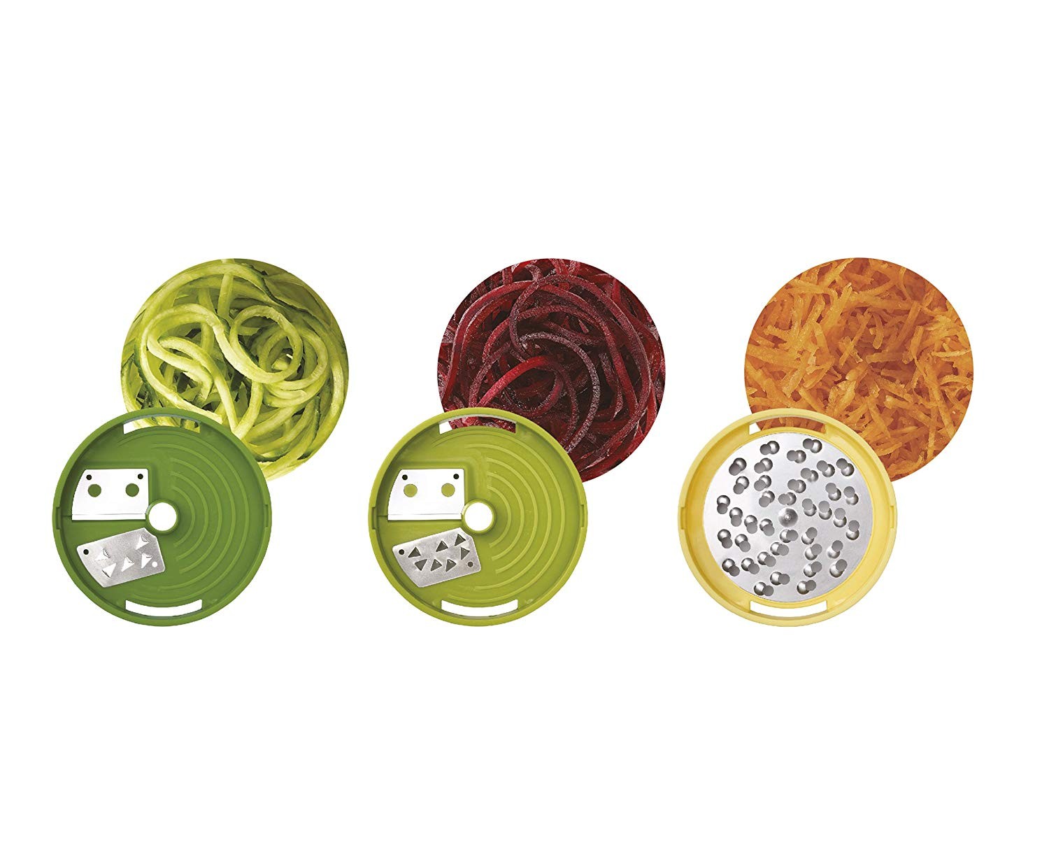 Joseph Joseph, Spiralizer, 3 in 1, hand held, Green