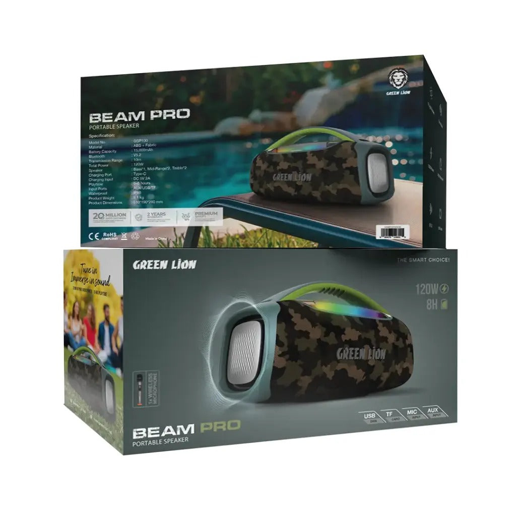 Green Lion Beam Pro Portable Speaker