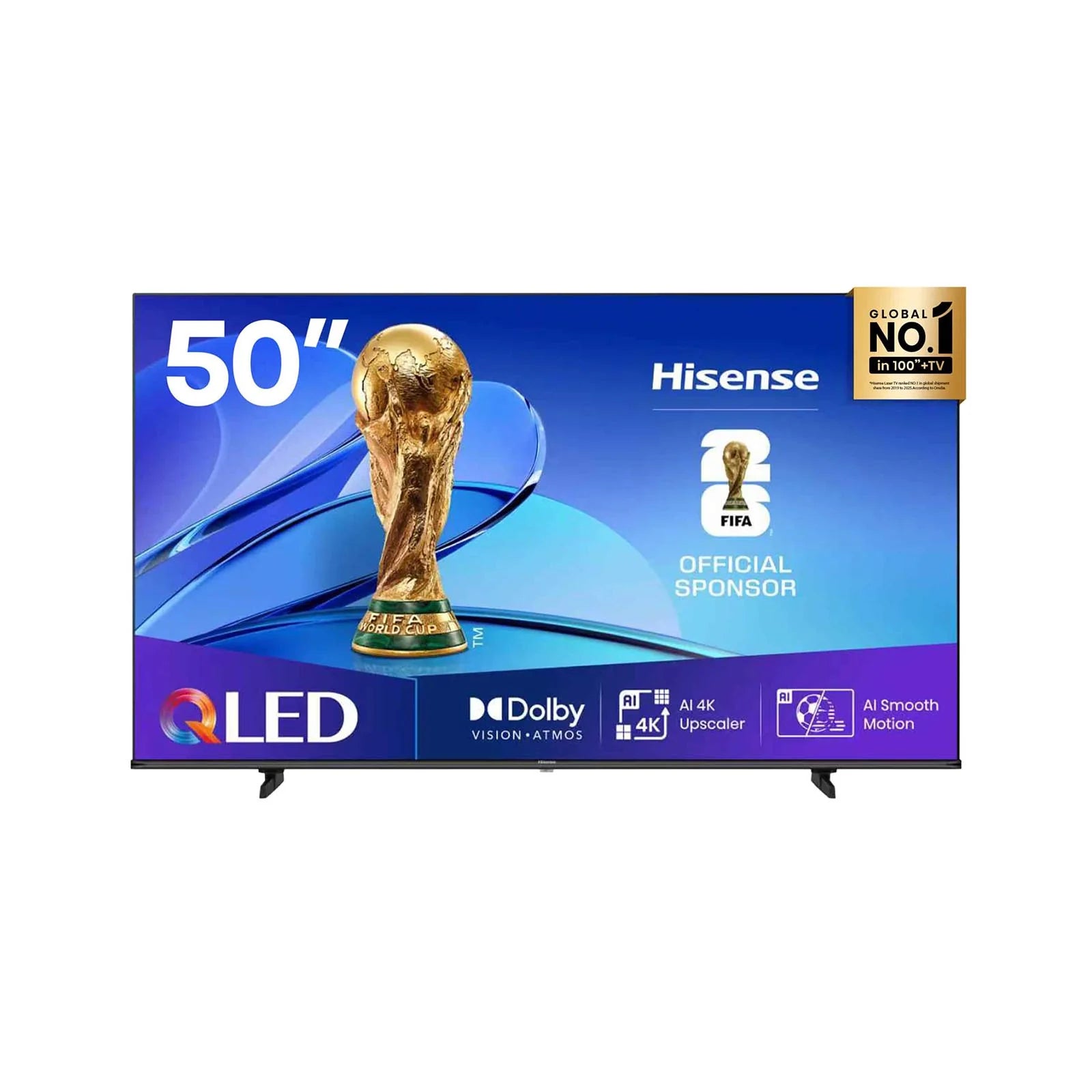 Hisense 50" QLED 4K VIDAA Smart TV