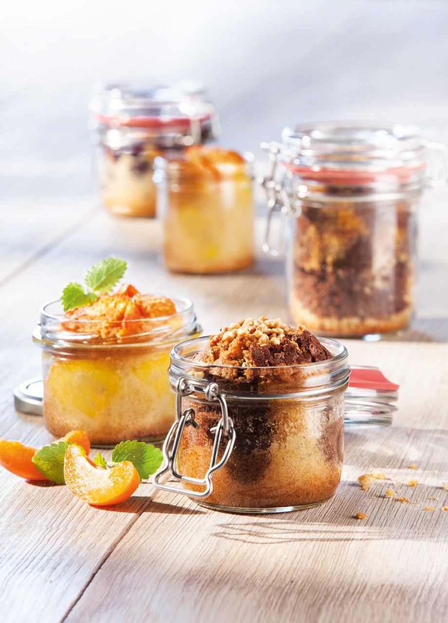 Leifheit, Glass Jar, 370 ML, With Clip Fastening