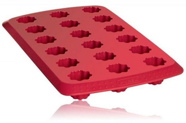 Pyrex, Flexi Twist Baking Mold, 18 Pieces, Red