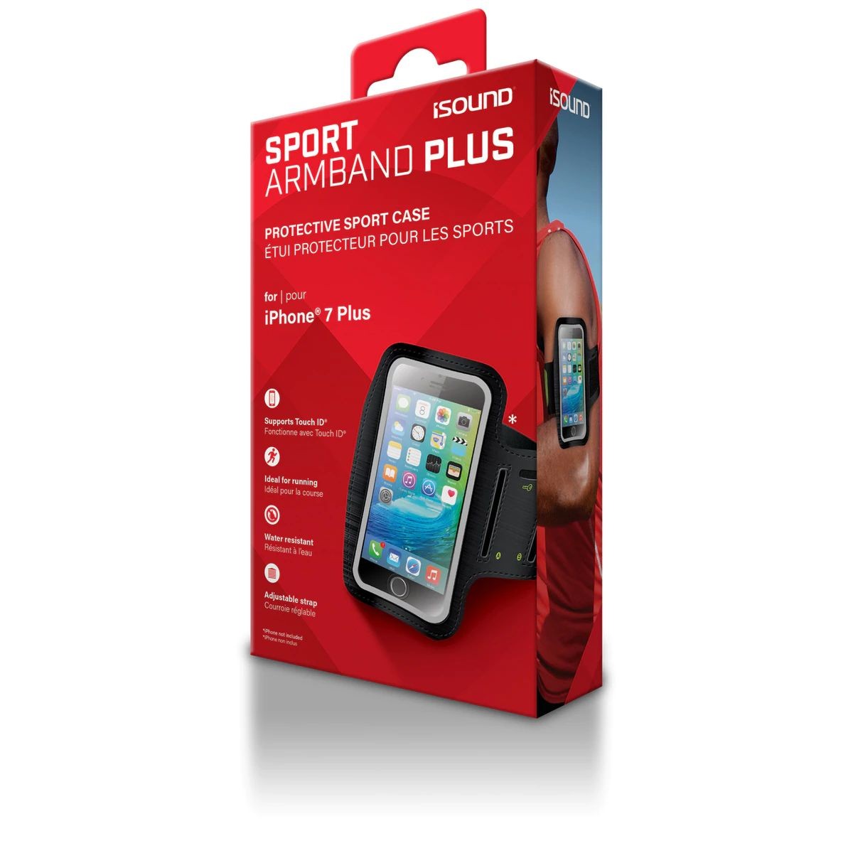 Isound, Sport Armband For mobile, Black