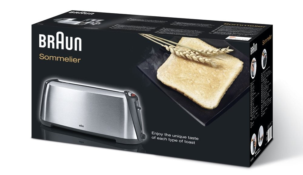 Braun, Sommelier Toaster, Stainless Steel