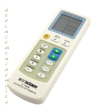 Huayu, Air Conditioner Remote Control, White