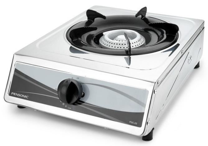 Pensonic, Gas Cooker, 1 Burner, Stainless Steel