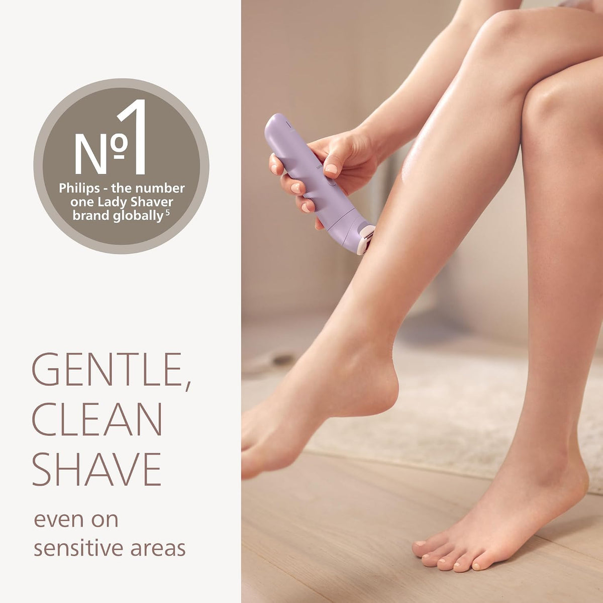 Philips Series 6000 Lady Shaver Wet & Dry Cordless Shaver