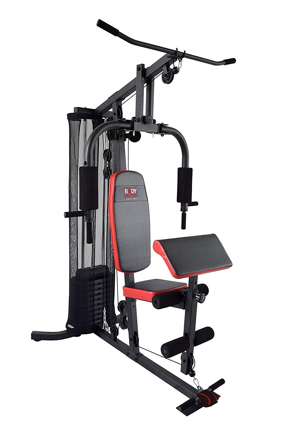 Body System, Home Gym Machine, Black & Red