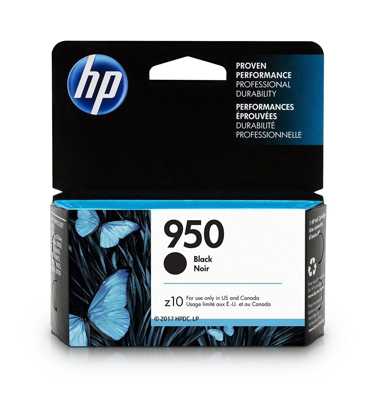HP, Ink Cartridge, 1000 Pages, Black