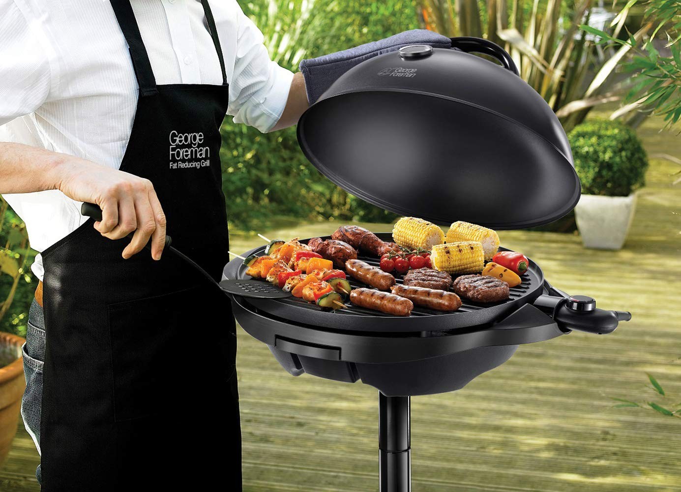 Russell Hobbs, George Foreman Universal-Grill, 2400 Watts, Black