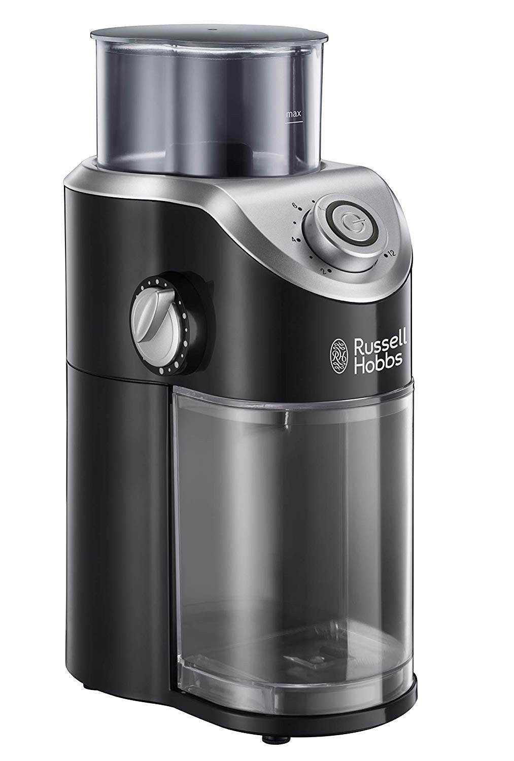 Russell Hobbs, Coffee Grinder Machine, 1000 Watts, Black & Grey