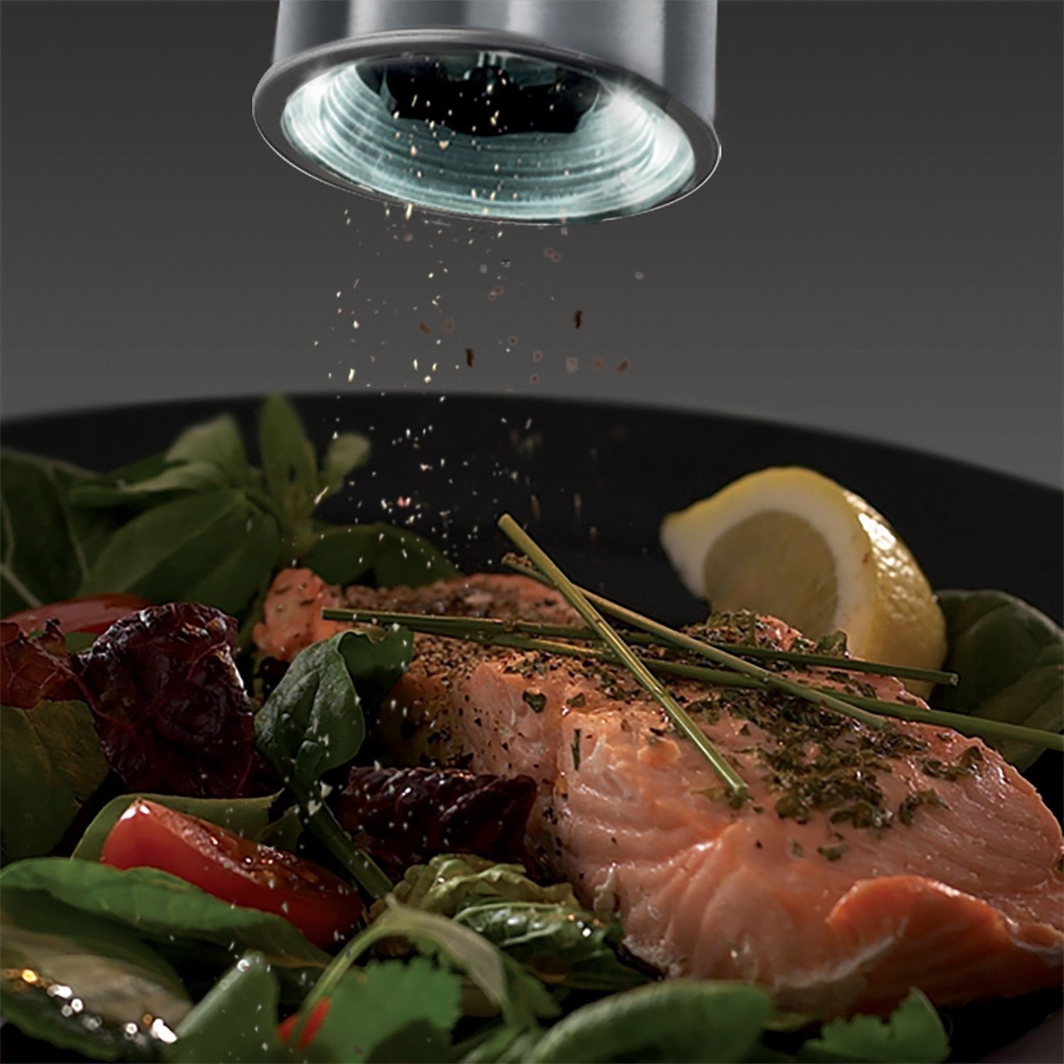 Russell Hobbs, Battery Powered Salt and Pepper Grinders, Stainless Steel