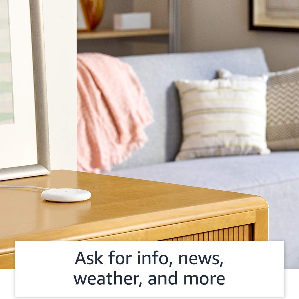 Alexa, Echo Input, Bring Alexa to your own speaker, Black
