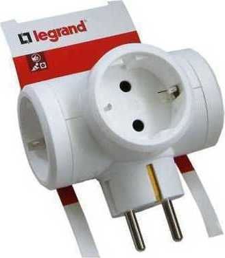 Legrand, Multi Socket Plug,3 Sides Outlet