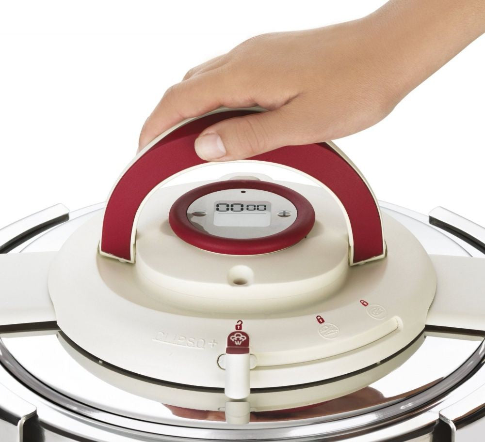 Tefal, Precision Pressure Cooker, Stainless Steel Clipso, 10L, Silver