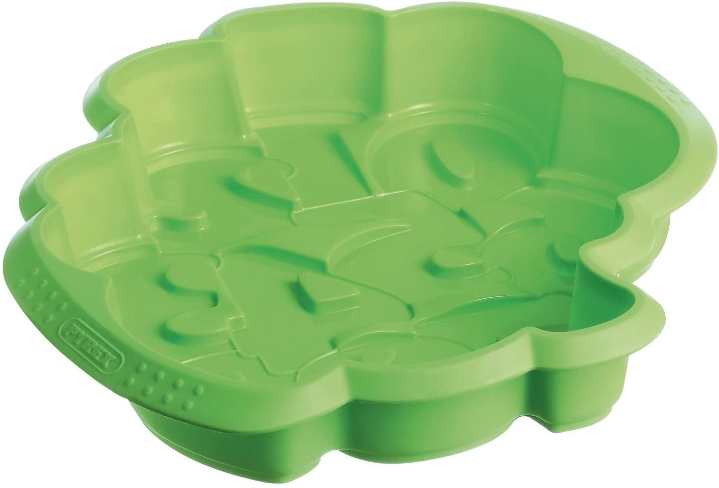 Pyrex, Flexi Twist Numbers Monocavity Cake Pan, Green
