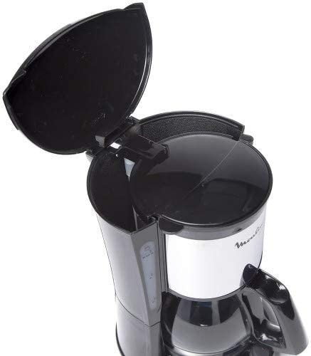 Moulinex, Subito Mini 6-Cup Filter Coffee Maker, With Water Level, 0.6 L, Black / Silver