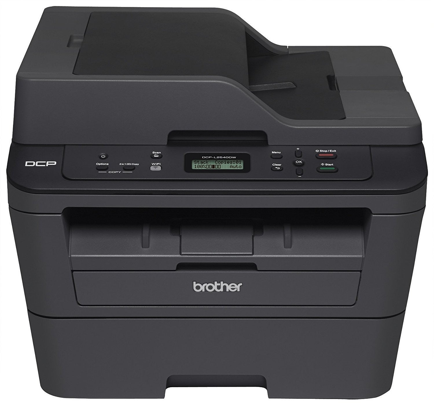 Brother, LaserJet MFP Printer, Print / Scan / Copy, Black