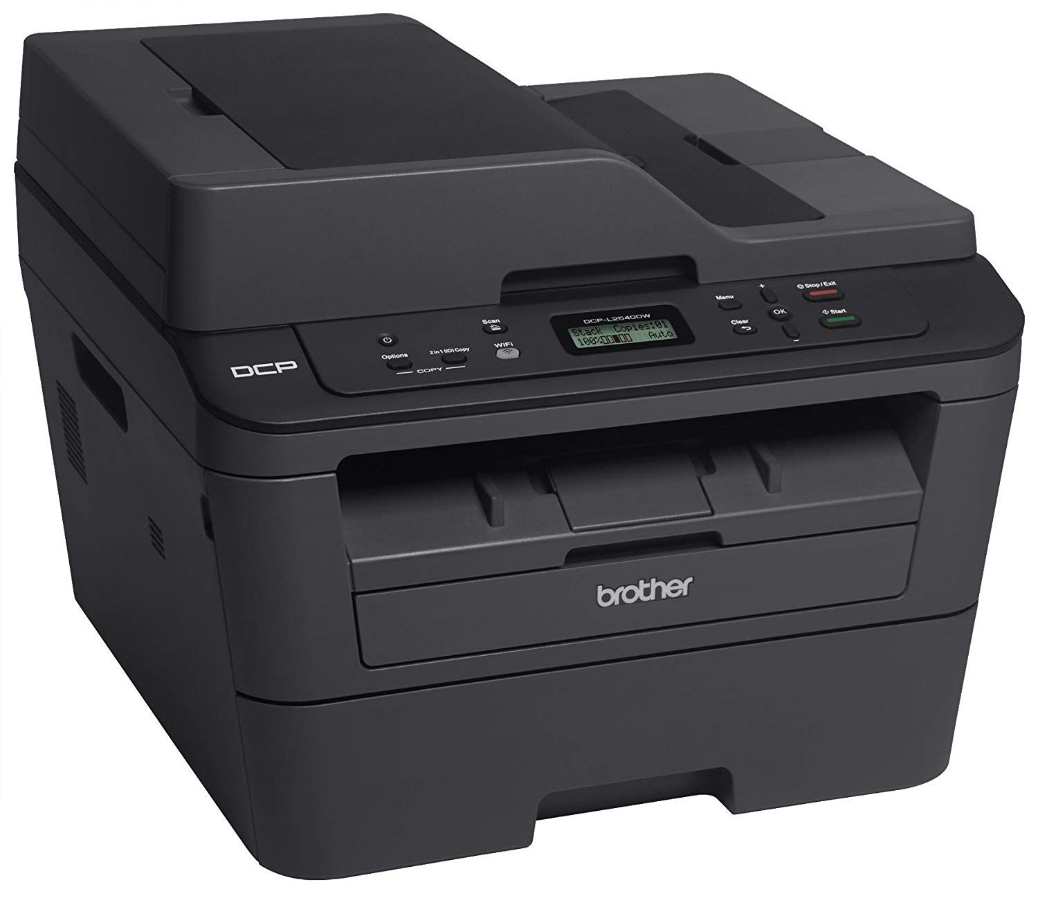 Brother, LaserJet MFP Printer, Print / Scan / Copy, Black