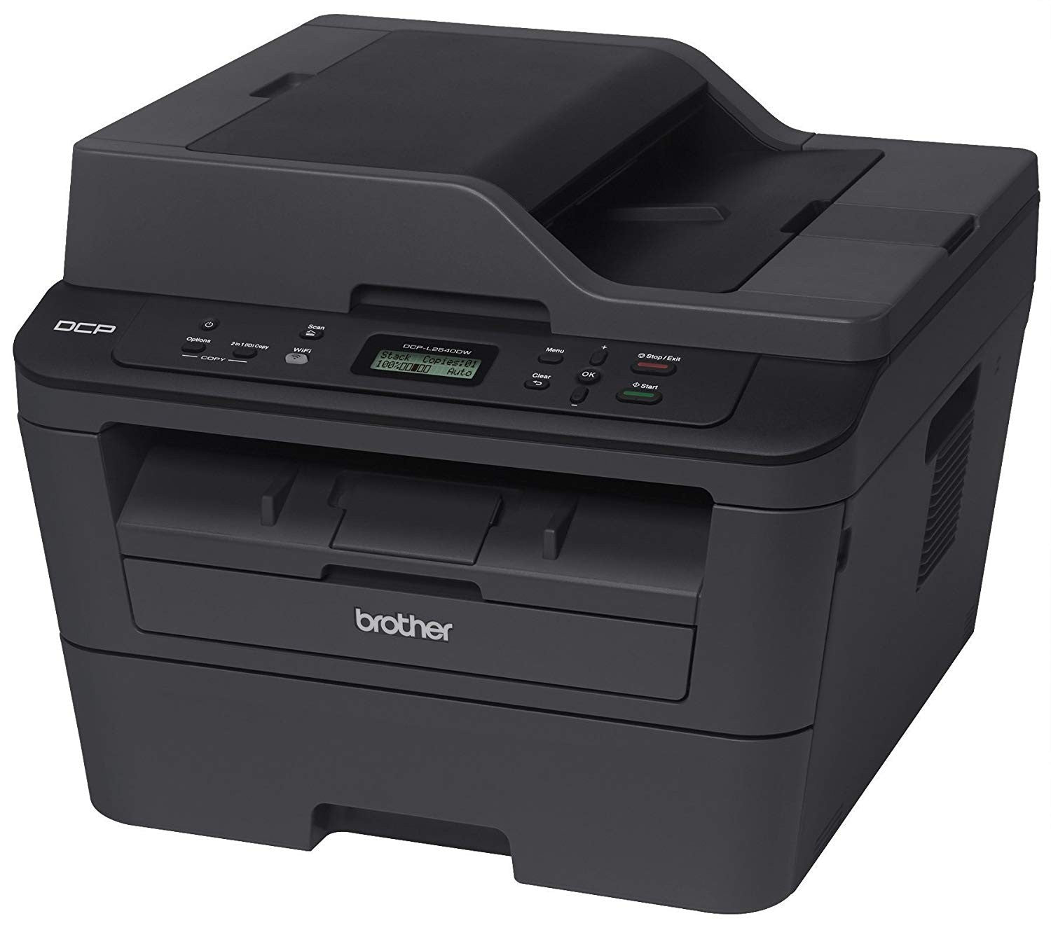 Brother, LaserJet MFP Printer, Print / Scan / Copy, Black