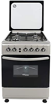 Milano, Gas Oven, 60 CM, 4 Burners, Stainless Steel